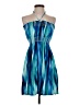 Unbranded Blue Cocktail Dress Size XXS (estimated) - photo 1
