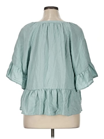 Treasure & Bond 3/4 Sleeve Blouse (view 2)