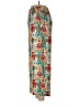 Assorted Brands 100% Viscose Rayon Print Teal Casual Pants Size M - photo 5