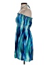 Unbranded Blue Cocktail Dress Size XXS (estimated) - photo 5