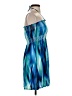 Unbranded Blue Cocktail Dress Size XXS (estimated) - photo 4