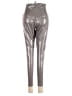 Athleta Metallic Silver Tan Leggings Size XL - photo 2