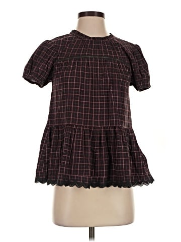 Market and Spruce Short Sleeve Blouse (view 1)