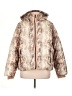 G by Giuliana Rancic 100% Polyester Snake Print Ivory Pink Snow Jacket Size 1X - photo 1