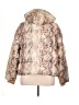 G by Giuliana Rancic 100% Polyester Snake Print Ivory Pink Snow Jacket Size 1X - photo 2