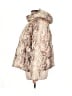 G by Giuliana Rancic 100% Polyester Snake Print Ivory Pink Snow Jacket Size 1X - photo 5