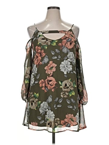 Peach Love Casual Dress (view 1)