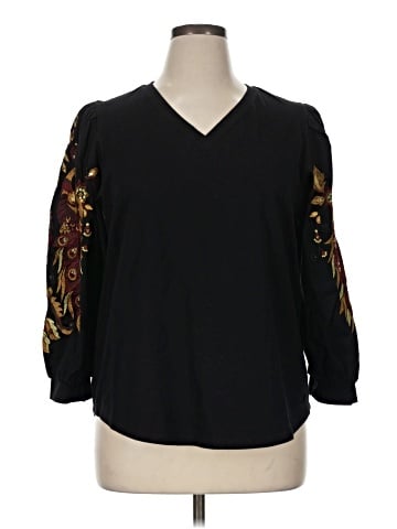 Chico's 3/4 Sleeve Blouse (view 1)