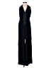 Max Studio 100% Polyester Solid Black Jumpsuit Size XS - photo 1