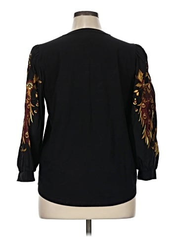 Chico's 3/4 Sleeve Blouse (view 2)