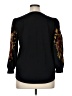 Chico's Black 3/4 Sleeve Blouse Size XL - photo 2