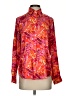 Assorted Brands Paisley Orange Long Sleeve Blouse Size 00 - photo 1