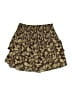 Entro 100% Polyester Paisley Brown Casual Skirt Size M - photo 1