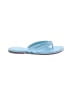 Bernardo Blue Flip Flops Size 8 1/2 - photo 1