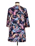 Lands' End Paisley Blue Casual Dress Size XL (petite) - photo 2