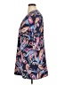 Lands' End Paisley Blue Casual Dress Size XL (petite) - photo 5
