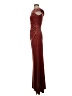 DB Studio 100% Polyester Burgundy Cocktail Dress Size 0 - photo 5