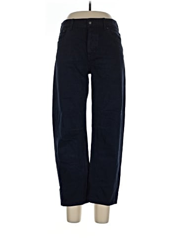 Madewell The Darted Barrel-Leg Jean in Garment-Dyed Denim (view 1)