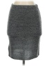 Assorted Brands 100% Acrylic Metallic Gray Casual Skirt Size S - photo 1
