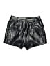 Lovers + Friends 100% Rayon Metallic Black Shorts Size XXS - photo 2