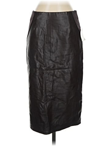 Ellen Tracy Faux Leather Skirt (view 1)