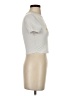Shein Ivory Short Sleeve Top Size 2 - photo 4