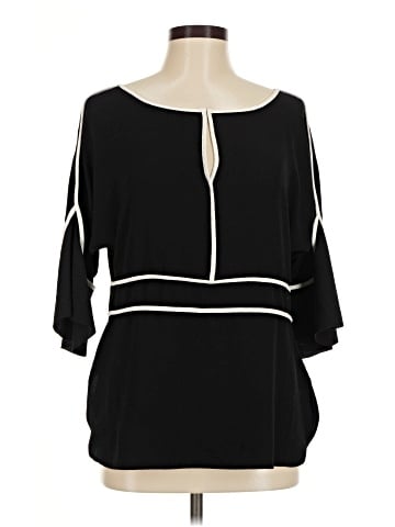 7th Avenue Design Studio New York & Company 3/4 Sleeve Blouse (view 1)