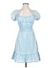 Sim & Sam 100% Rayon Blue Cocktail Dress Size XS - photo 1