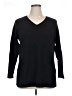 Sejour Black Wool Pullover Sweater Size 1X - photo 1