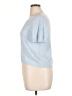 Blue Rain Blue Short Sleeve Top Size XL - photo 5