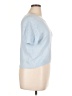 Blue Rain Blue Short Sleeve Top Size XL - photo 4