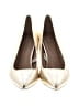 A New Day Metallic Silver Heels Size 8 1/2 - photo 2