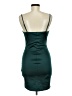 City Studio Solid Teal Cocktail Dress Size M - photo 2