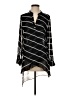 Chico's 100% Polyester Stripes Black Long Sleeve Blouse Size Sm (0) - photo 1