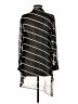 Chico's 100% Polyester Stripes Black Long Sleeve Blouse Size Sm (0) - photo 2