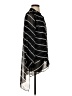 Chico's 100% Polyester Stripes Black Long Sleeve Blouse Size Sm (0) - photo 4