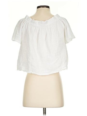 Velvet by Graham & Spencer Short Sleeve Blouse (view 2)