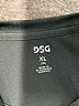 DSG 100% Polyester Black Active T-Shirt Size 18 - photo 3