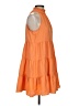 1.State 100% Polyester Solid Orange Casual Dress Size S - photo 4