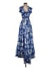 LoveShackFancy Paisley Blue Casual Dress Size 0 - photo 1