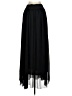 rue21 100% Polyester Solid Black Formal Skirt Size S - photo 2