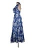 LoveShackFancy Paisley Blue Casual Dress Size 0 - photo 5