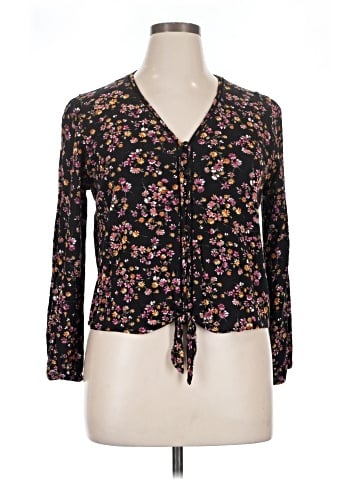 Hippie Rose 3/4 Sleeve Blouse (view 1)