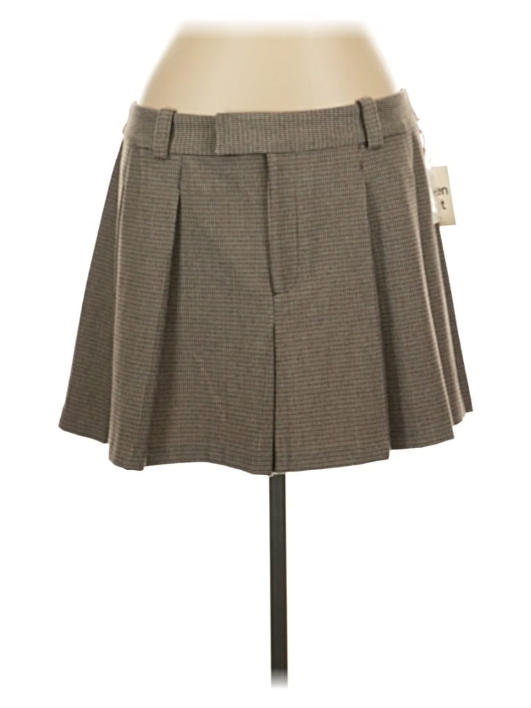 Pre-owned Open Edit Casual Skirt In Gray