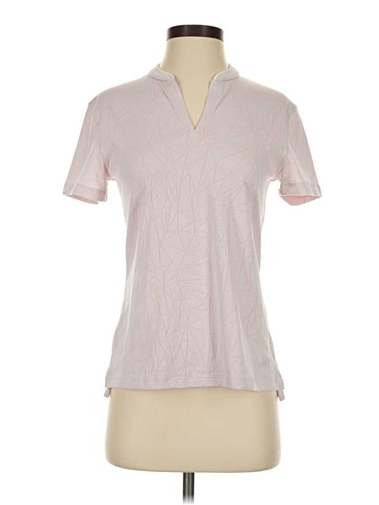 Pre-owned Nike Short Sleeve Polo Shirt In Pink