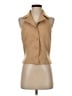 Assorted Brands Tan Sleeveless Button-Down Shirt Size 11 - photo 1