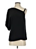Trina Turk 100% Polyester Black 3/4 Sleeve Top Size XS - photo 1