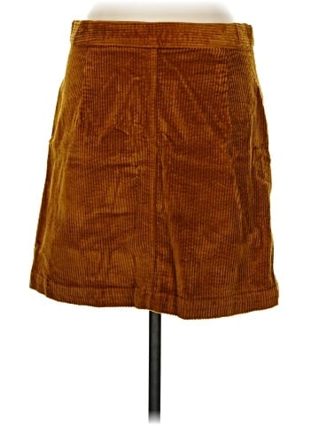 Madewell Corduroy A-Line Mini Skirt: Patch Pocket Edition (view 2)