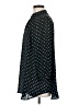 CAbi 100% Polyester Polka Dots Black 3/4 Sleeve Blouse Size M - photo 5