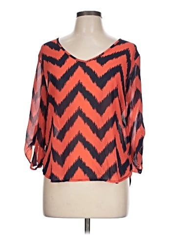 Heart Soul 3/4 Sleeve Blouse (view 1)
